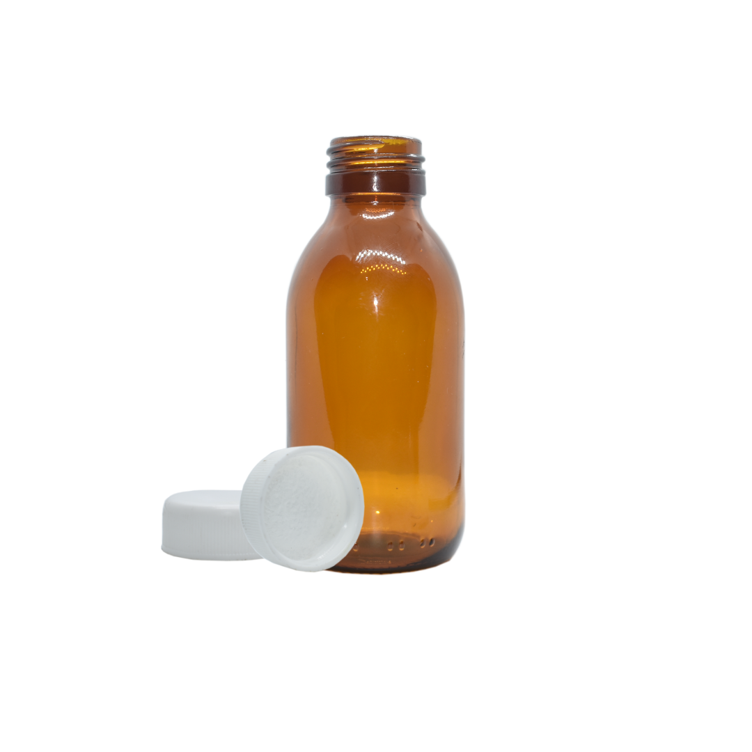 Frasco 125 ML Rosca 28 con Tapa