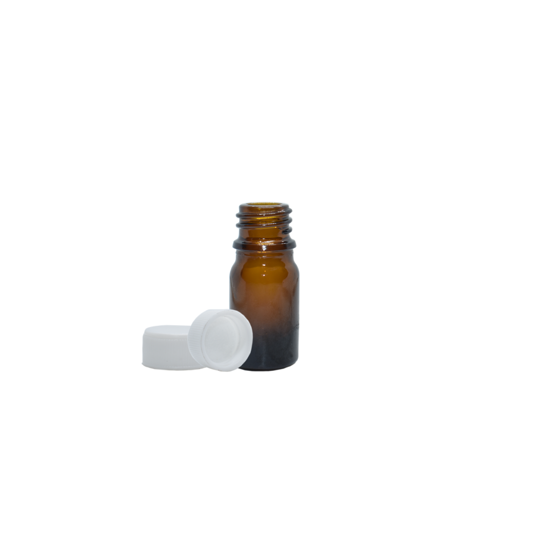 Frasco 5 ML Rosca 18 con Tapa