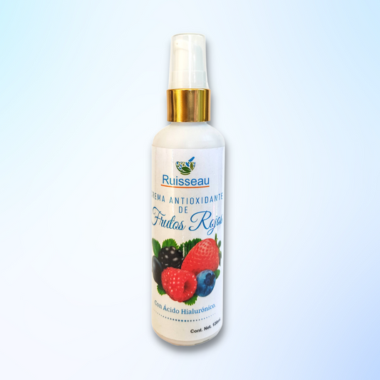 Crema Antioxidante de Frutos Rojos
